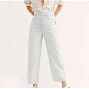 Free People Frank Dad Jeans Light NWT High-Rise
